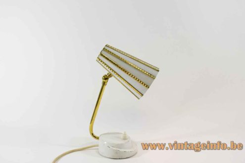 1950s Conical Bedside Table Lamp 4
