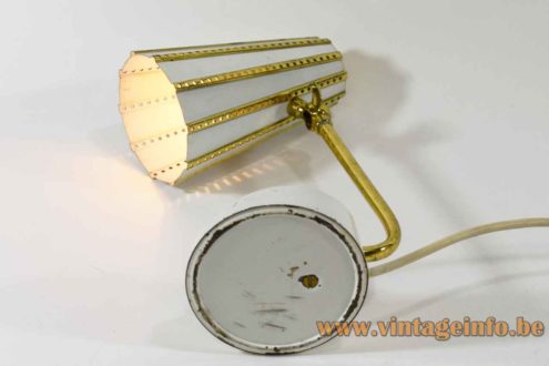 1950s Conical Bedside Table Lamp 6