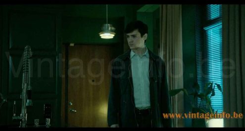 Carl Thore Trava pendant lamp prop 2022 TV series The Playlist series 1 episode 4 