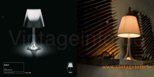 FLOS Miss K Table Lamp - 2008 Catalogue Picture