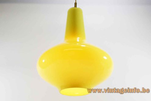 Massimo Vignelli Venini Murano Pendant Lamp 2