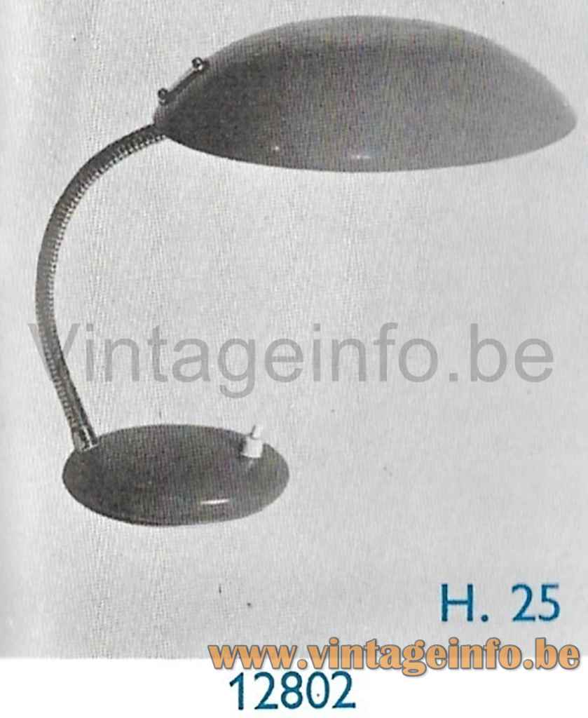 Massive 1960s Desk Lamp - Catalogue Picture