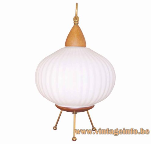 Massive Tripod Table Lamp 7