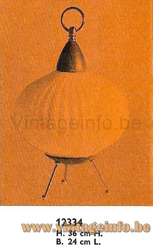 Massive Tripod Table Lamp - Massive Belgium - Catalogue Picture