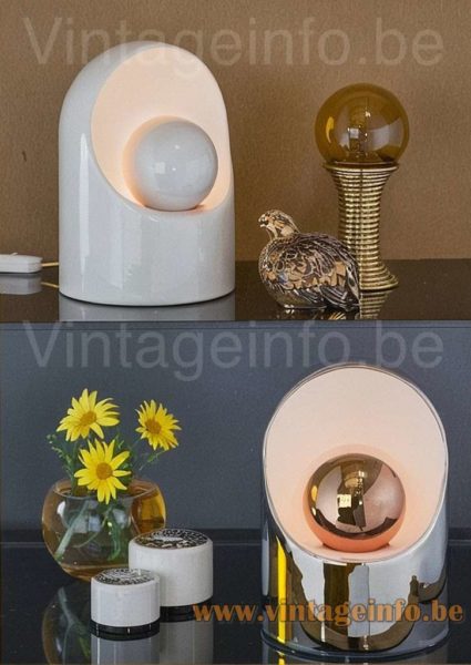 Philips Venezia table lamp 1960s Philips catalogue picture model: Venezia 01
