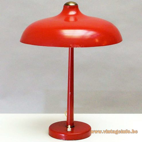 Red Mushroom Desk Lamp 2
