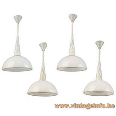 Holophane Glass Pendant Lamp 1