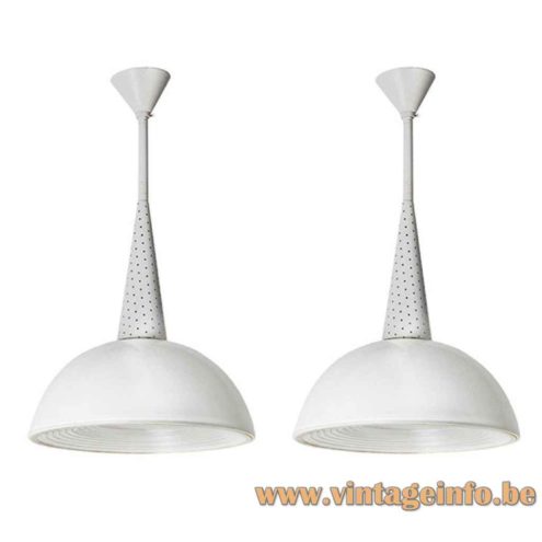 Holophane Glass Pendant Lamp 3