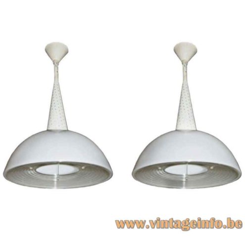 Holophane Glass Pendant Lamp 4