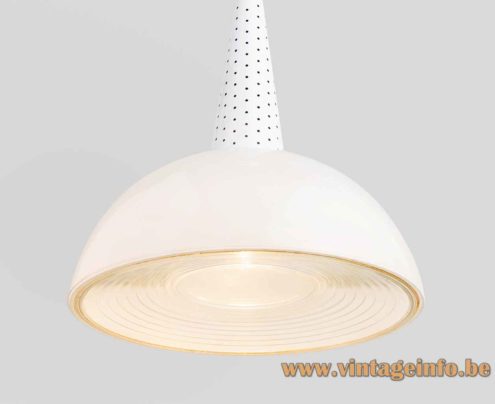 Holophane Glass Pendant Lamp 5