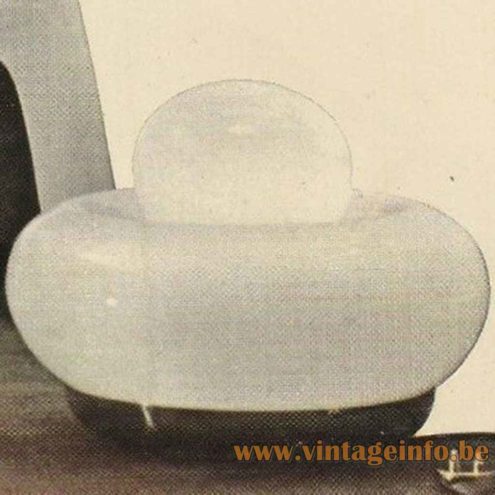 Massive Electra Style Table Lamp - Artemide Electra Table Lamp 1969 Catalogue Picture design: Giuliana Gramigna