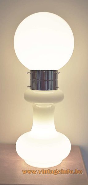 White Cone Table Lamp 1