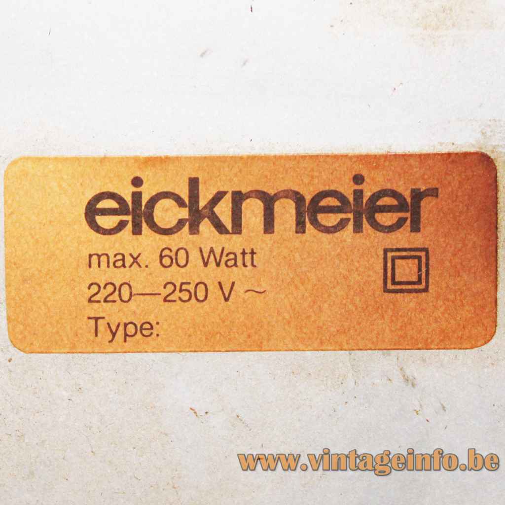 Eickmeier Leuchten GmbH Germany Label
