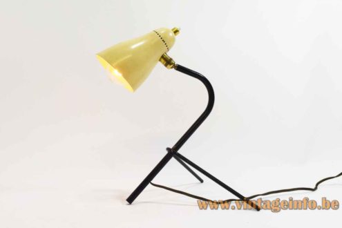 Oluce 1950s Tripod Desk Lamp 1