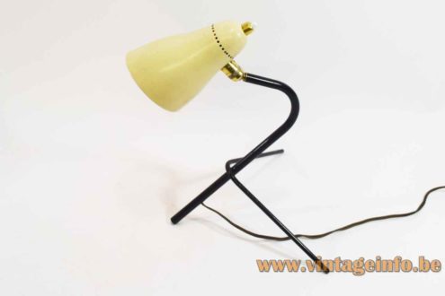 Oluce 1950s Tripod Desk Lamp 3