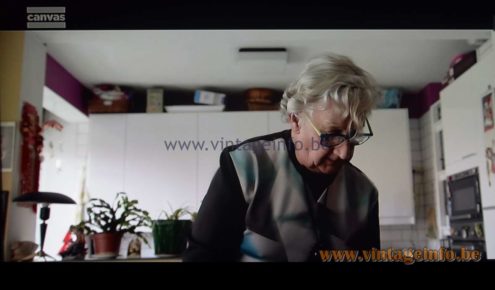 Philips Bijou desk lamp prop 2018 Flemish TV series Voor de mannen - Canvas TV