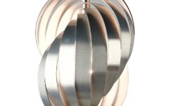 Spiral Kinetics pendant lamp adjustable curved aluminium slats white 1960s 1970s Henri Mathieu Louis Weisdorf