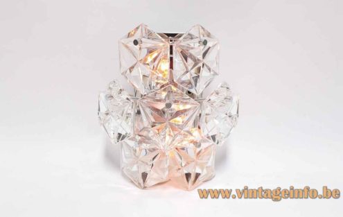 Kinkeldey Hexagonal Glass Wall Lamp 1