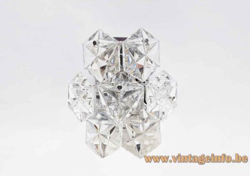 Kinkeldey Hexagonal Glass Wall Lamp 3