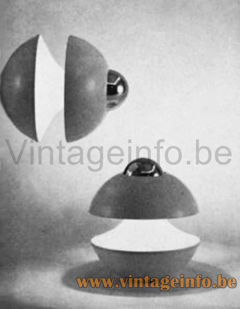 Klaus Hempel Kaiser Table Lamp - Catalogue Picture