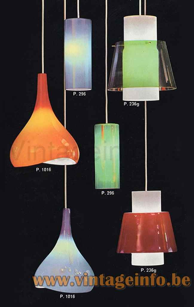 Nordisk Solar Krokus Pendant Lamp - Model 1016 Catalogue Picture