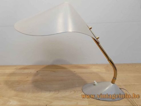 1950s Cobra Desk Lamp - S.A. Boulanger Version