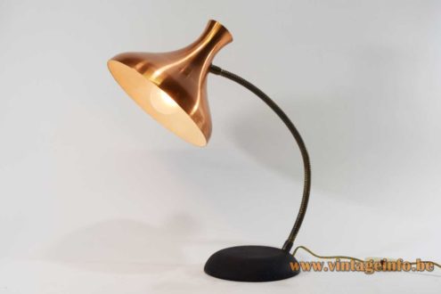 Copper Diabolo Desk Lamp 3