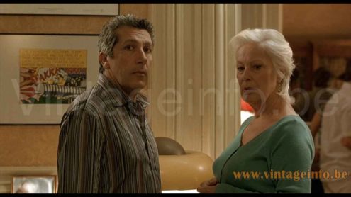 Harvey Guzzini Brumbry table lamp prop 2006 French film Prête-Moi Ta Main Alain Chabat Charlotte Gainsbourg