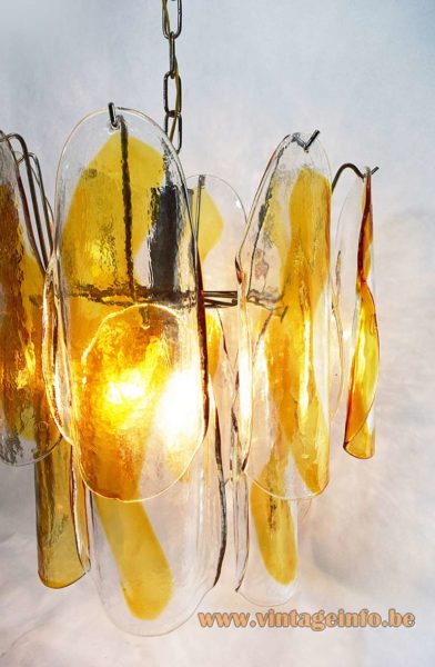 La Murrina Amber Glass Chandelier 9