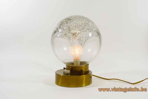 Speckled Globe Table Lamp 1