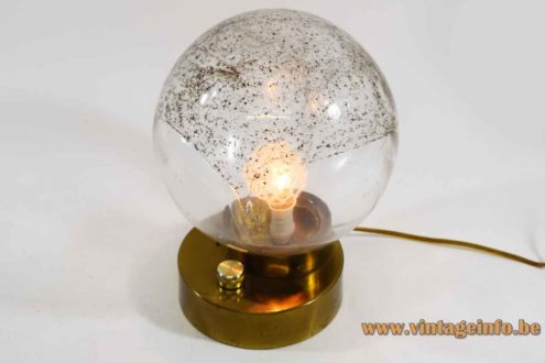Speckled Globe Table Lamp 2