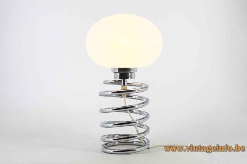 1980s Spiral Table Lamp 2