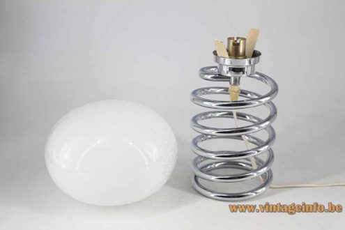 1980s Spiral Table Lamp 4