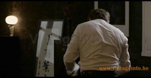 1980s spiral table lamp prop 2017 TV series Juste Un Regard (S1E6) 