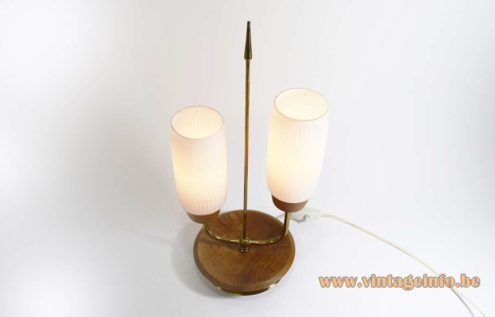 Ribbed Glass Table Lamp 3