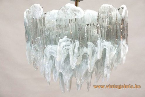1970s Dripping Icicles Chandelier 4