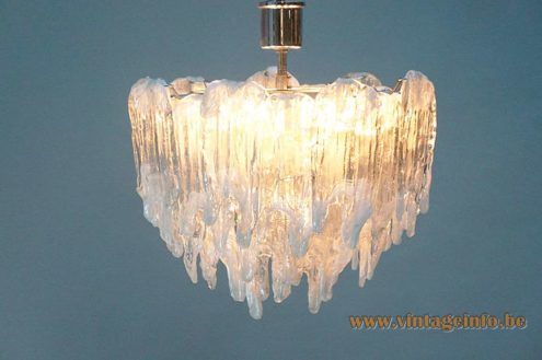 1970s Dripping Icicles Chandelier 5