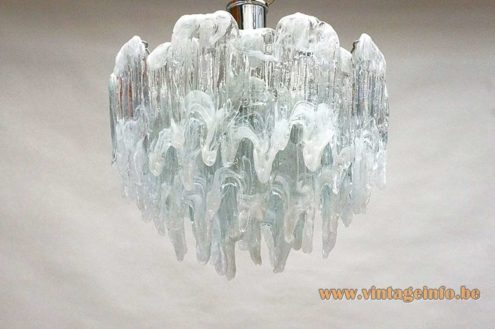 1970s Dripping Icicles Chandelier 6