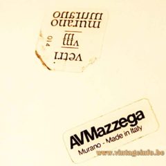 AV Mazzega + Vetri Murano Label 014