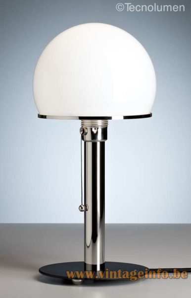 Wagenfeld Bauhaus Table Lamp - Tecnolumen Catalogue Picture Model WA23SW