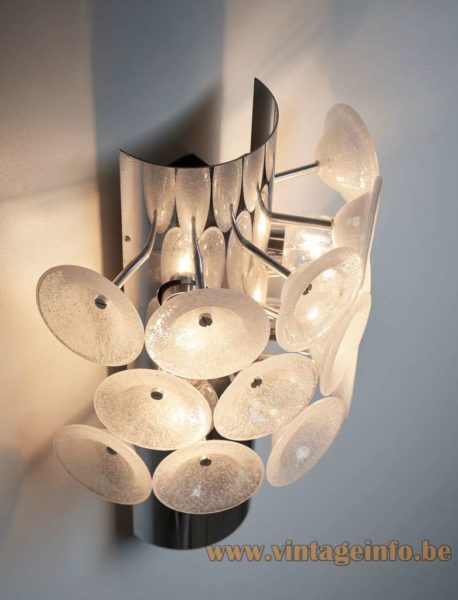 Cosack Glass Discs Wall Lamp 4