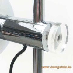 Cosack globes floor lamp 8271 clear acrylic ornamental adjustment screw Germany