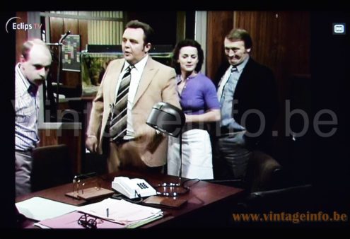 Staff Duo Desk Lamp Model 1164 – 1978-1981 Belgian TV series De Collega’s Staff Duo desk lamp model 1164 prop 1978-1981 Belgian TV series De Collega’s