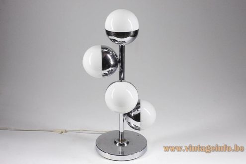 1970s Estiluz Globes Table Lamp 6