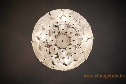 Cosack Bubble Glass Discs Chandelier 1