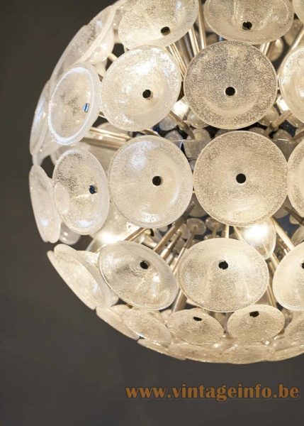 Cosack Bubble Glass Discs Chandelier 2
