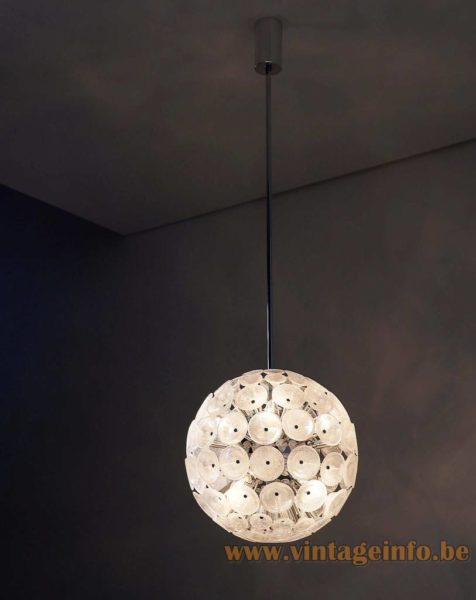 Cosack Bubble Glass Discs Chandelier 3