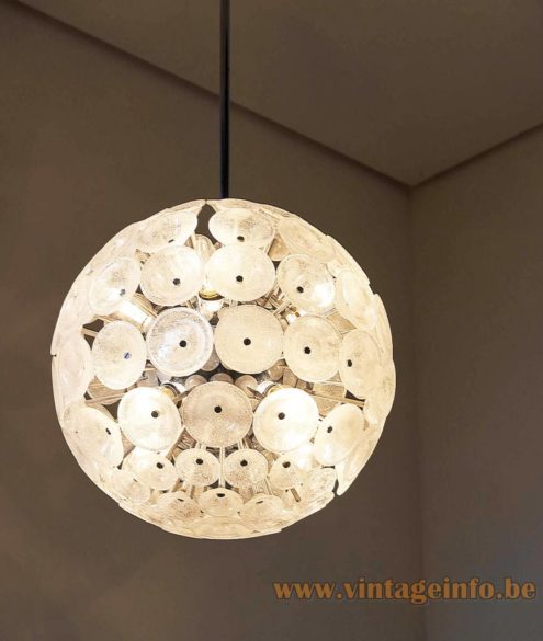 Cosack Bubble Glass Discs Chandelier 4