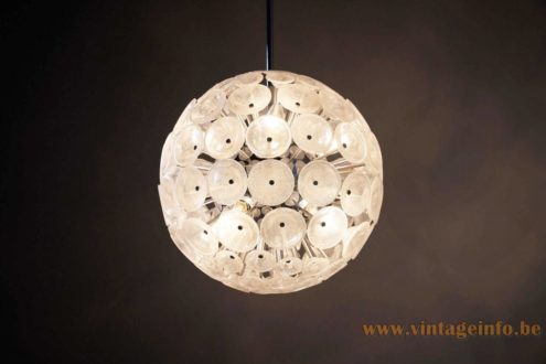 Cosack Bubble Glass Discs Chandelier 5