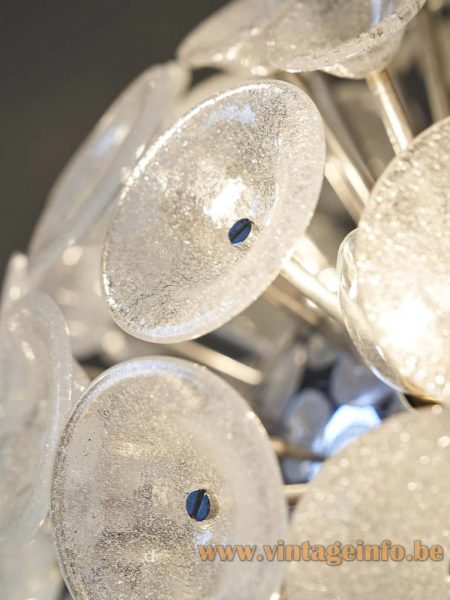 Cosack Bubble Glass Discs Chandelier 6